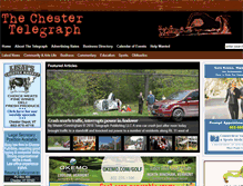 Tablet Screenshot of chestertelegraph.org